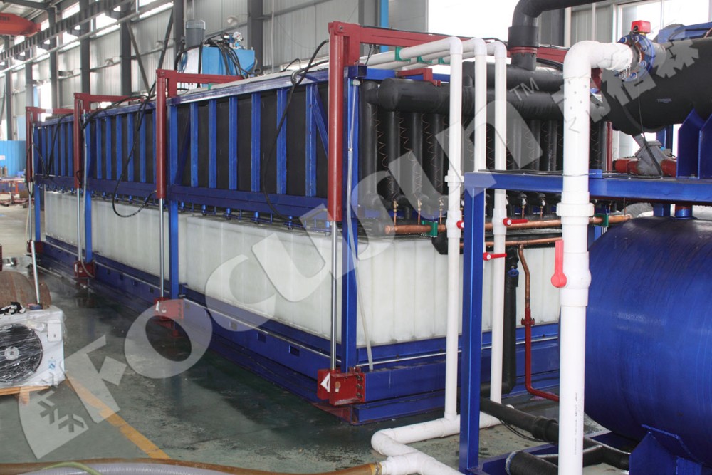 Block Ice Machine for Fish and Seafood 5/10/15/20/25/50kg Ice Size 380v/220V Voltage