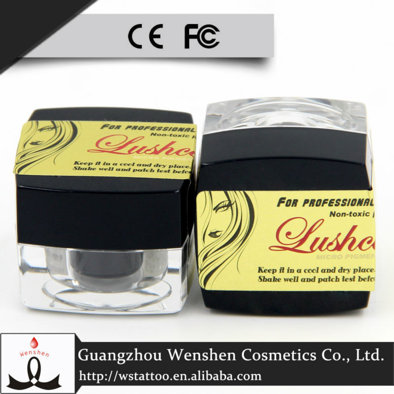 14 Colors Available Eyebrow Tattoo Pigment , Microblading Pigment Oily Paste