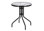 Waterproof Steel Frame Tempered Glass Outdoor Table EN581 Approved