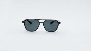 Quality Pilot Double bridge Sunglasses Mens Driving Outdoor Daily Eyeglass Handmade acetate UV 400 Polarized Eye care wholesale