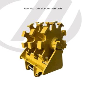Quality Excavator Compaction Wheel High Precision 360 Kg Self Weight wholesale