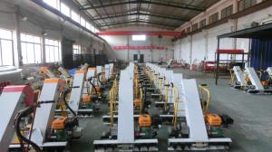 Quality Orange 7500kg/H Grain Collecting And Bagging Machine Gasoline Powered wholesale