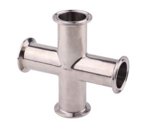 Quality Standard 4 Way Cross Clamp Fits 1.5&quot; Tri-clamp Sanitary Fitting Stainless Steel 304 wholesale