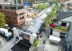 Large Black Roof 50m Warehouse Tent For Fashion Show