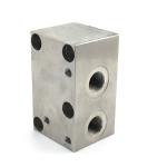 Stainless Steel Brass Aluminum Alloy Titanium Valve Hydraulic Manifold Block SGS