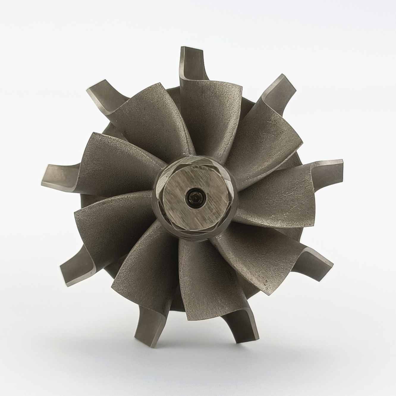 MS-TECH Turbo T2 Turbine Wheel Shaft 435354-0010 Ind 53mm Exd 38.55mm Blades9