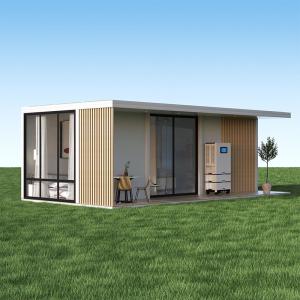 Quality Deluxe Single Room Detachable Small Homes Prefab Office Container House with Solar Panel wholesale