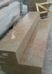 Yellow Rust Stone Granite Stone Floor Tiles Window Sill G682 Granite Bathroom