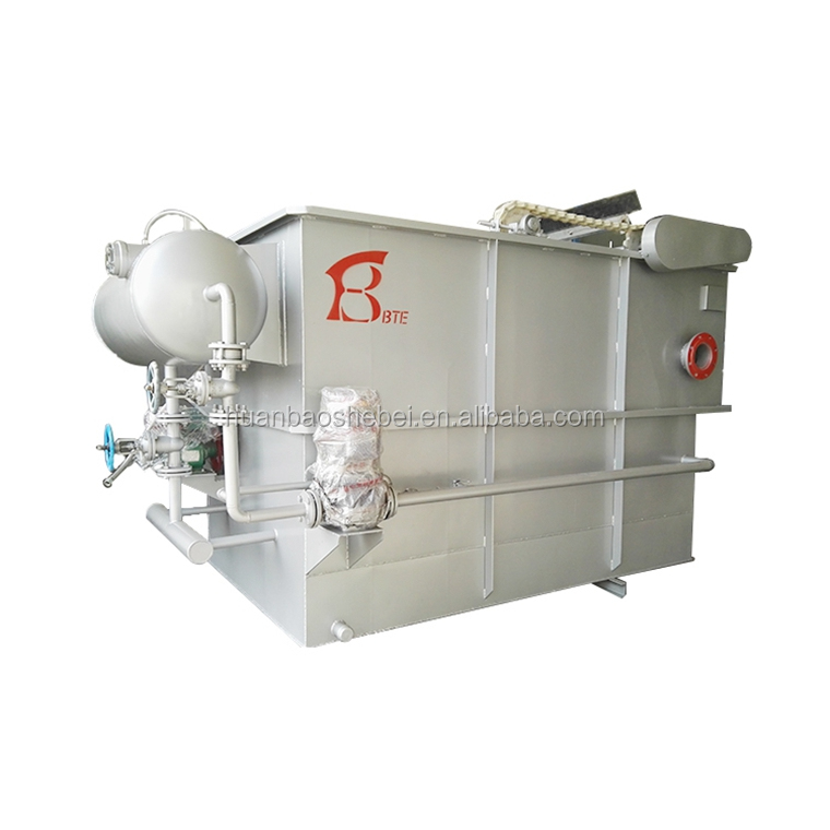 Seaworthy Packing 3-37kw Type Hospital Sewage Pretreatment Dissolving Air Float Machine