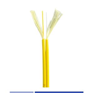 Quality Single Mode Zipcord Fiber Optic Cable G652D LSZH 2.0mm For Indoor Application wholesale
