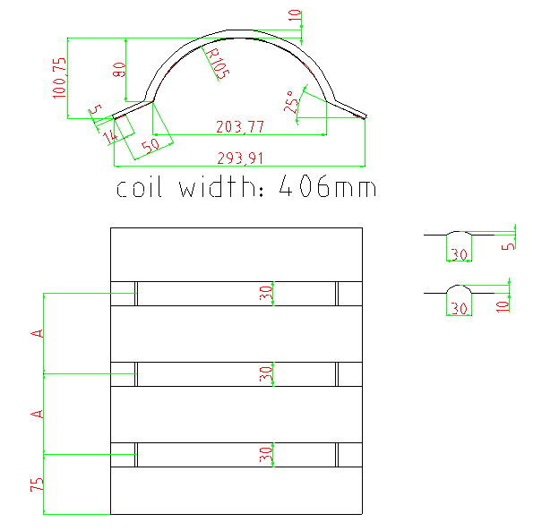 Steel Plate Make Ridge Cap tile Machine Ridge Cap Cold Roll forming Machine