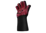 Comfortable Heat Resistant BBQ Gloves , Flexible Long Silicone Oven Gloves