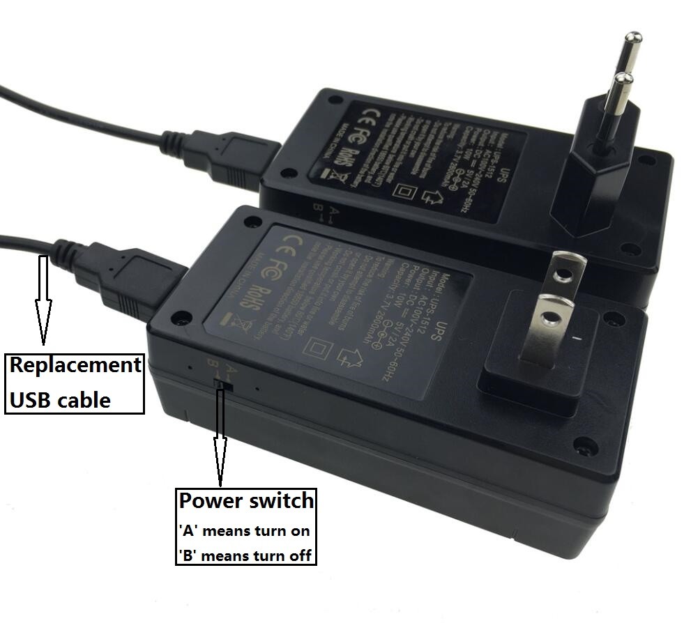Portable Emergency ups Solar power supply mini ups circuit diagram