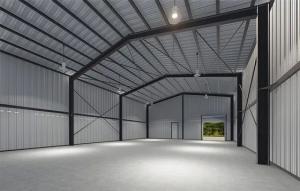Quality Steel Frame Large Metal Sheds Warehouse Construction Metal Building wholesale