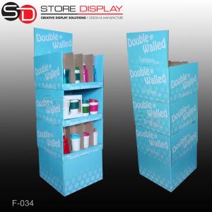 Quality Corrugated cardboard PDQ Trays for water bottles wholesale