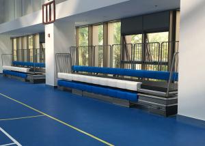 Quality Multifunctional Polymer Retractable Grandstands / Retractable Seating wholesale