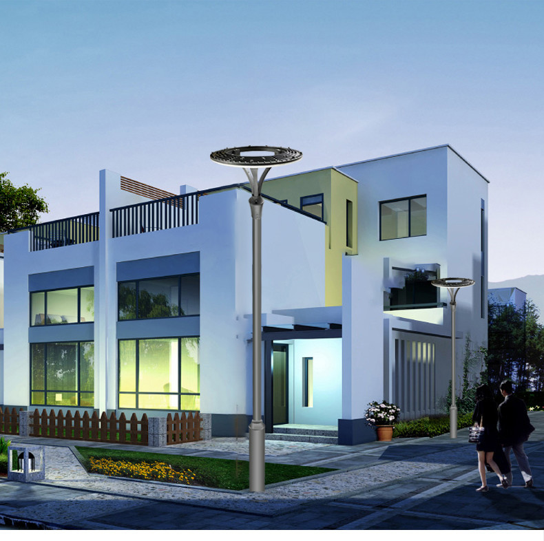 Decorative Outdoor Led Garden Pole Light IP65 520x520x535MM 4.3KG