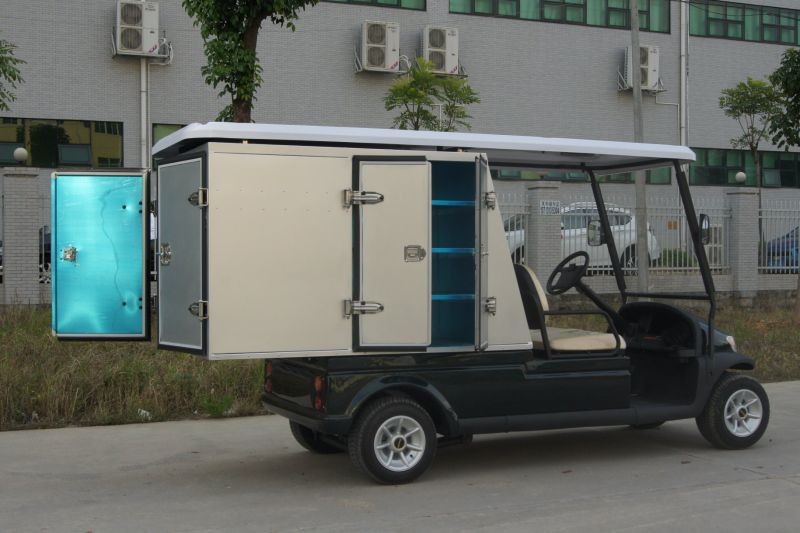 Commercial Luxury Motorized Utility Golf Cart , Electric Hotel Housekeeping Cart