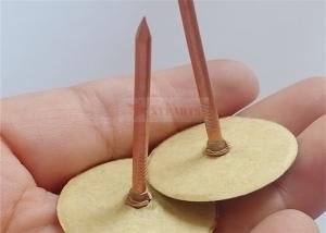 Quality 1-1/2&quot; Copper Coated Steel Cd Stud Welder Insulation Pins For Duct Lining Work wholesale