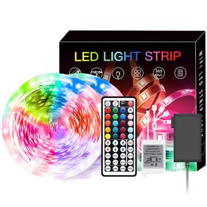 China RGB Colorful Smart LED Strip Lights 12V 44 Key Infrared Remote Control OEM on sale