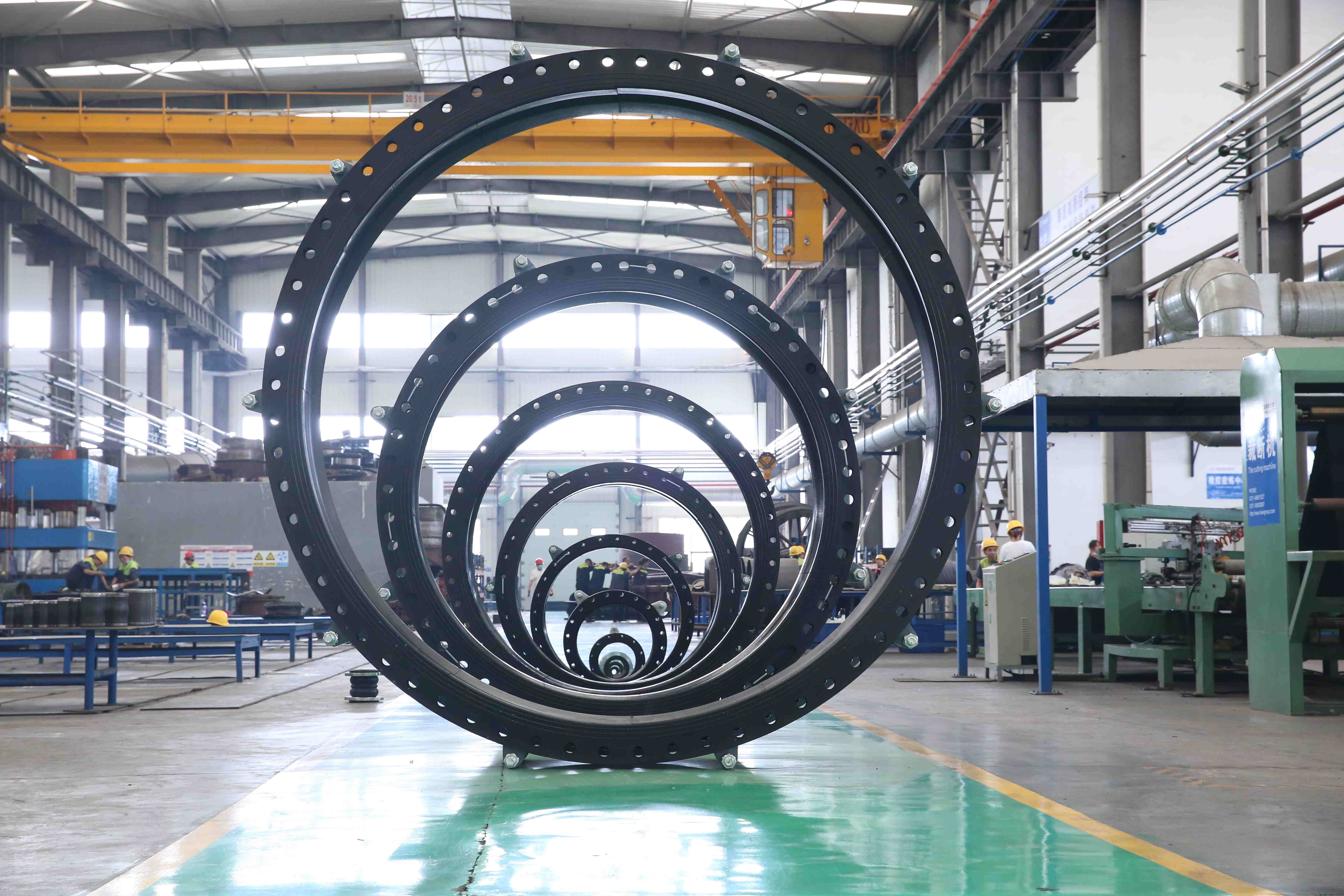 Drawing Offer Double Sphere Flexible Rubber Joint With Noise Reduction And Customization