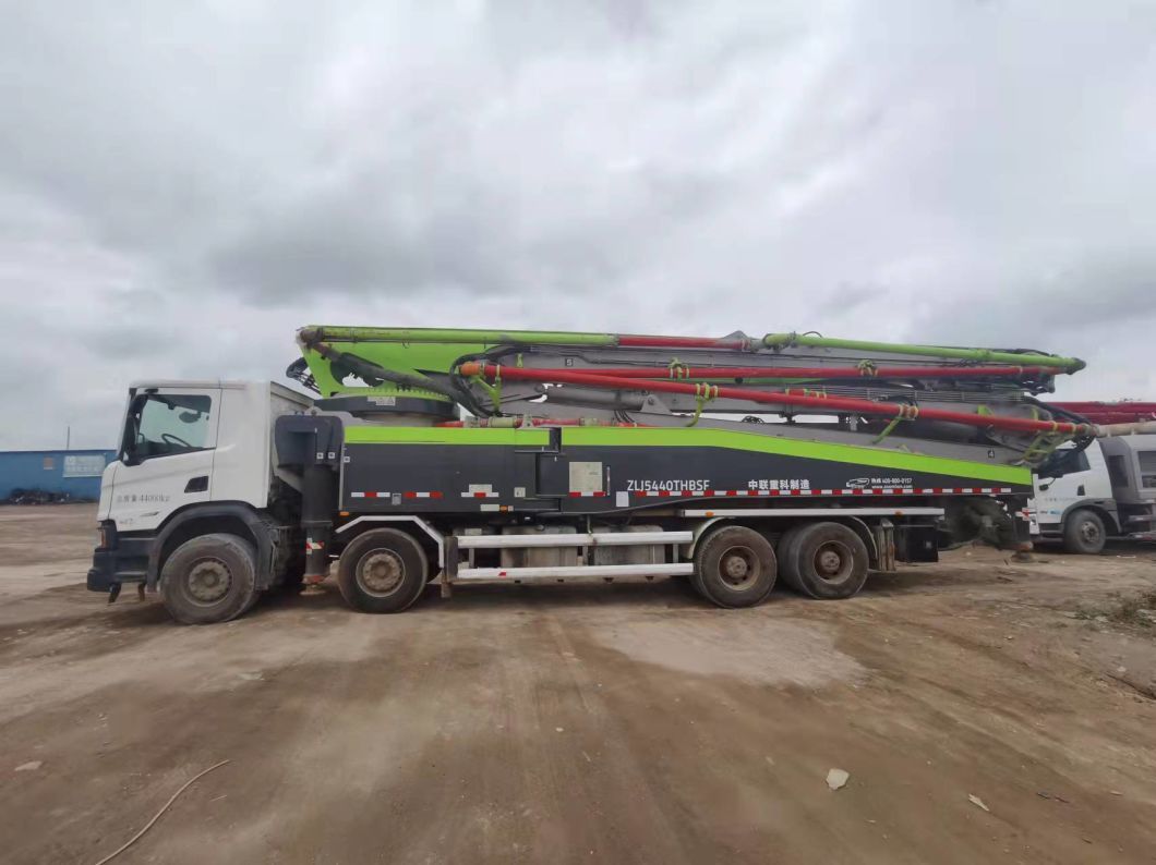 Truck Mounted Concrete Boom Pump Zoomlion 63meter Lower Price Used Concrete Pump