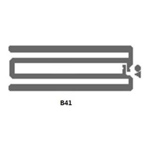 Quality 860 - 960MHz Dry / Wet UHF RFID Inlay 0.2-0.8mm Thick With Impinji Monza 4 Chip wholesale