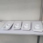 CE Certified Paper Pulp Molding Machine 30kw Bagasse Tableware Machine