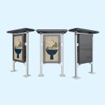 Urhealth 55 inch LCD monitor digital display kiosk advertising equipment