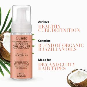 Quality Alcohol Free Strong Hold Mousse Sulfate Free Silicone Free wholesale