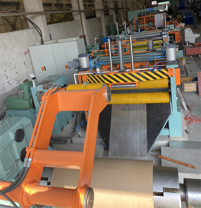 High Precision Sheet Precision Slitting Recoiling Lines Metal Edge Trimming 1250mm 300KW