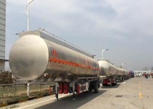 Quality Low Fuel Consumption 45000-70000Liters Semi Trailer Truck / Fuel tank Truck wholesale