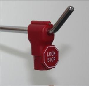 Quality COMER supermarket anti-theft magnetic security stop lock / stoplok / magnetic peg hook stopper for accessories wholesale