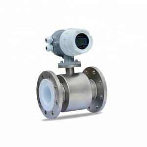 Quality 4-20mA Electromagnetic Flow Meter For Petroleum , Chemical Engineering wholesale