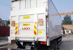 Van truck hydraulic tailgate lifting equipment with voltage 24V or 12V Loaded