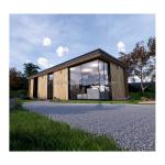 Wooden Houses for Hotel 2 Bedrooms Steel Structure Activity Rooms Directly from
