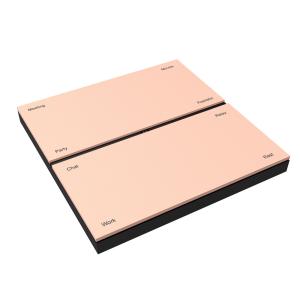Quality 8 Keys Smart Light Switch Panel 86 Box 24VDC 1.6w Supports Seamless Connection wholesale