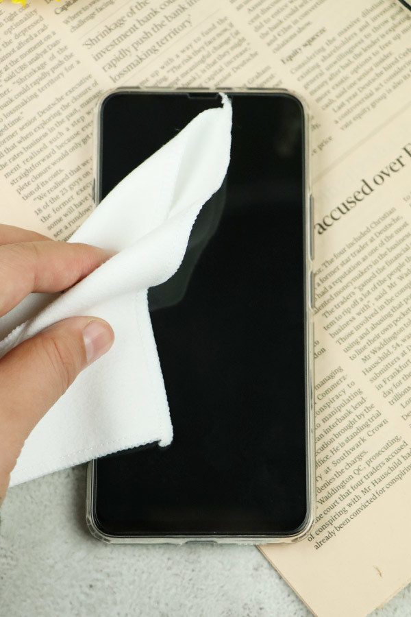 15*15 cm Microfiber Glasses Cloth , Suede Microfiber Guitar Cleaning Cloth