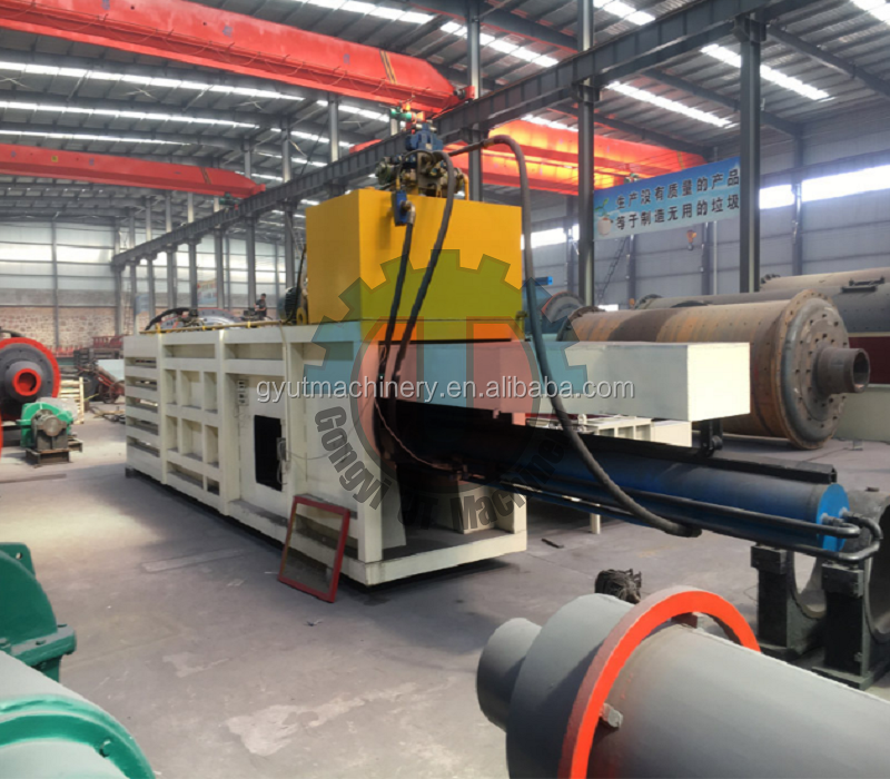 Automatic Grade Horizontal Hydraulic Sawdust Wood Shavings Wood Chips Press Baler