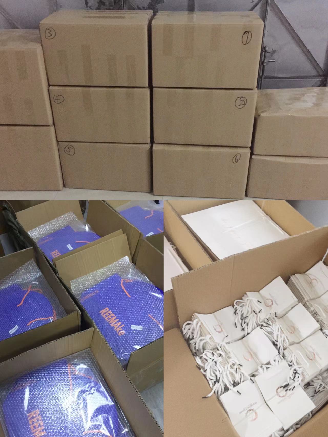 Artpaper 4C Orange Small Paper Shopping Bags Bulk odm