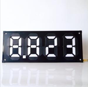 Quality White Word Aluminous Board Fuel Price Flip Signs Digital Price Signs For Gas Station wholesale