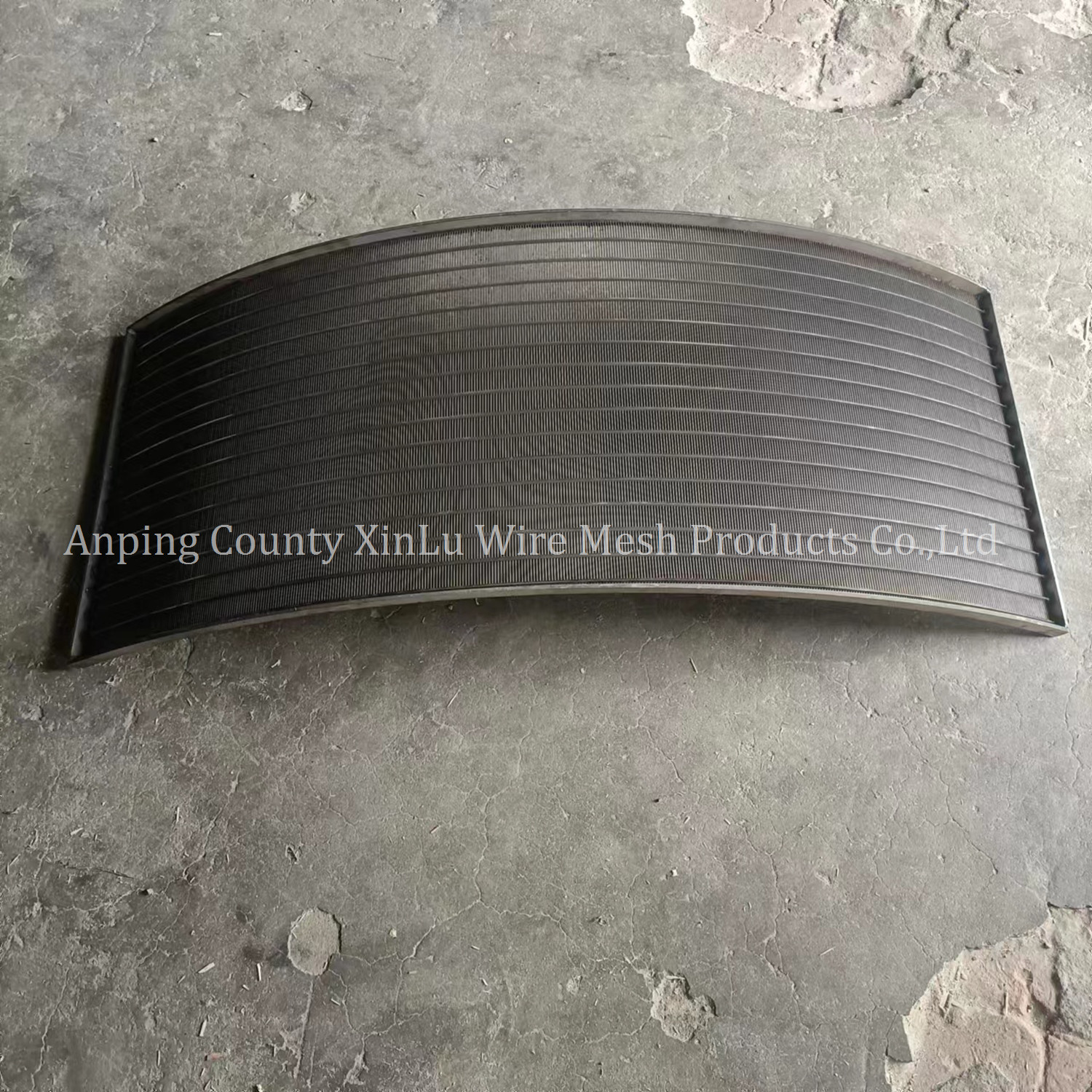 Johnson Static Wedge Wire Screen Mineral Processing SS316L Sieving Screen Mesh