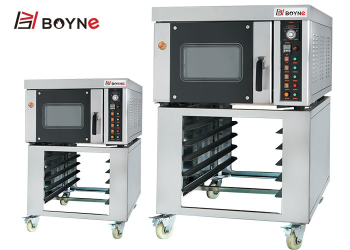 Industrial Stainless Steel Hot Air Convection Bakery Oven with Three Layer