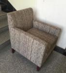Hotel wooden fabric upholstery lounge chair ,hotel sofa,single sofa LC-0021