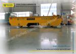 Bays material transportation 20 ton battery transfer cart on curved tracks