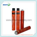 Empty aluminum Collapsible tubes for hair dying cream packing 5C color printing