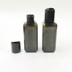 Silkprint 30ml 1oz Oil Serum PET Plastic Bottles With Press Cap