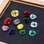 Oval Brilliant Cut 6*8mm Certified Lab Grown Loose Color Moissanite For Woman