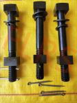 Square Headed Distance Bolt Material Grade 8.8 For Railway