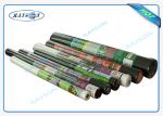 Black Permeable Non Woven Landscape Fabric For Ground Control / Strawberry